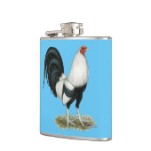 Flasques Coq de combat Silver Duckwing (Gauche)