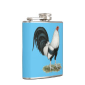 Flasques Coq de combat Silver Duckwing (Droite)