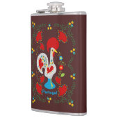 Flasques Coq traditionnel de Barcelos en blanc (Gauche)