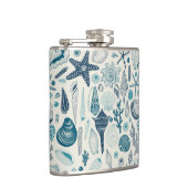 Flasques Coques de mer sur le blanc (Droite)