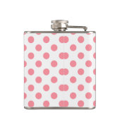 Flasques Corail et pois blancs (Dos)