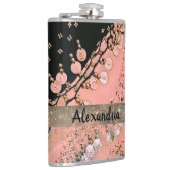 Flasques Corail rose classique et écorce gitane noire (Droite)