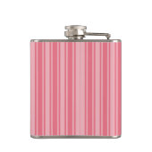 Flasques Coral rose bonbons rayures (Dos)