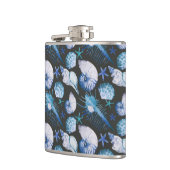 Flasques Coraux avec le motif de coquilles (Gauche)
