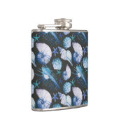 Flasques Coraux avec le motif de coquilles (Droite)