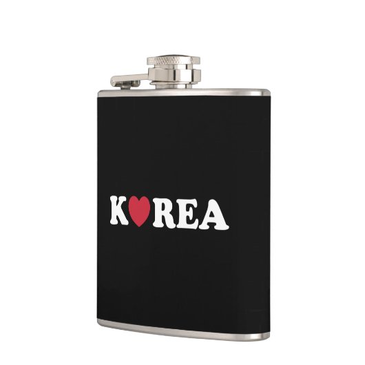 Flasques Corée Love Heart Flask (Gauche)