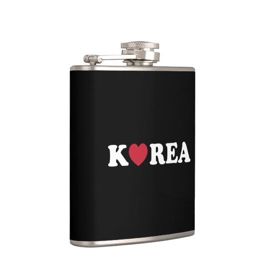 Flasques Corée Love Heart Flask (Droite)