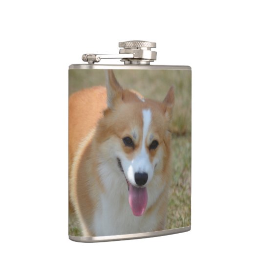 Flasques Corgi heureux (Droite)