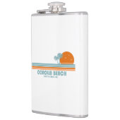 Flasques Corolla Beach Caroline du Nord Sun Palm Trees (Gauche)