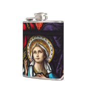 Flasques Coronation de Virgin Mary Stained Glass (Gauche)