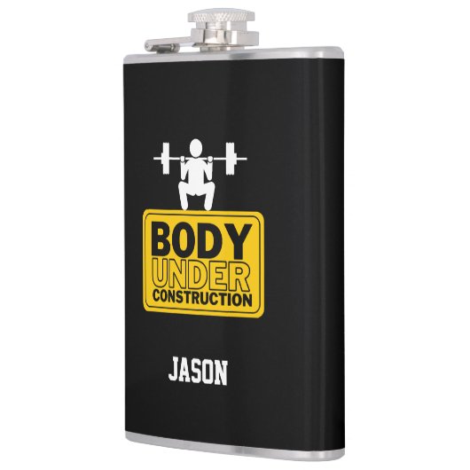 Flasques Corps en construction Nom personnalisé (Gauche)