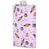 Flasques Costume citrouille Motif Jack-o'-lantern (Gauche)