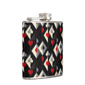 Flasques Costumes de jeu de cartes en poker. (Droite)