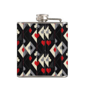 Flasques Costumes de jeu de cartes en poker. (Dos)