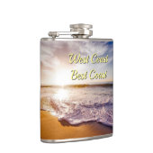 Flasques Côte Ouest - Plage (Droite)