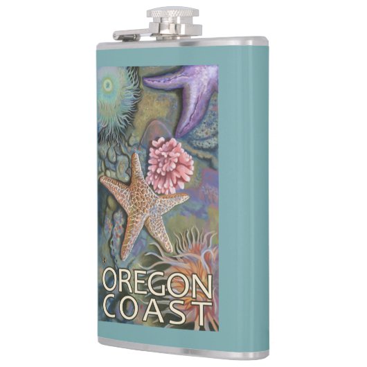 Flasques Côte Tidepool de l'Orégon (Gauche)