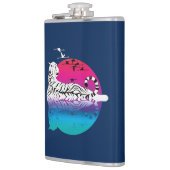 Flasques Coucher de soleil de tigre blanc (Gauche)