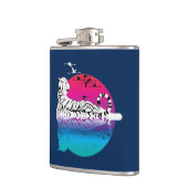 Flasques Coucher de soleil de tigre blanc (Gauche)