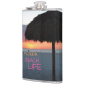 Flasques Coucher de soleil sur la plage de sable blanc de F (Gauche)