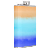 Flasques Coucher de soleil sur l'aquarelle de l'océan Art A (Droite)