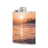 Flasques Coucher du soleil renversant de plage (Gauche)