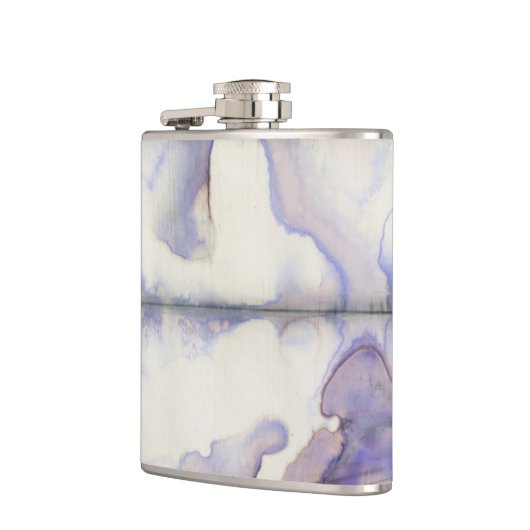 Flasques Couleur d'aquarelle Violet Free Expression (Gauche)