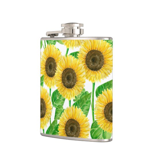 Flasques Couleur d'eau des fleurs de soleil (Gauche)