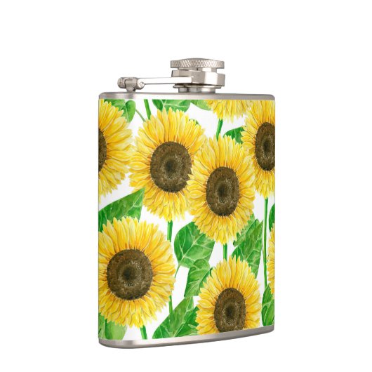 Flasques Couleur d'eau des fleurs de soleil (Droite)