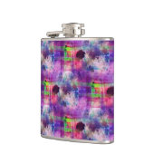 Flasques Couleur d'eau verte et violette (Gauche)