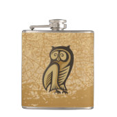 Flasques Couleur du symbole du hibou (Devant)