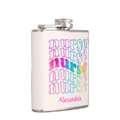 Flasques Couleur élégante infirmière (Droite)