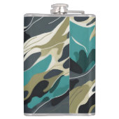 Flasques Couleurs de camouflage design arrière - plan (Dos)