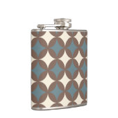 Flasques Couleurs rétro Mi-Siècle Cercles modernes (Droite)