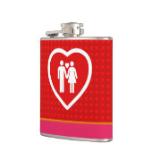 Flasques Couple d'amour (Gauche)