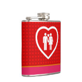 Flasques Couple d'amour (Droite)