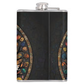 Flasques couples mariages personnalisés (Dos)