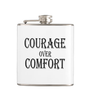 Flasques Courage sur confort