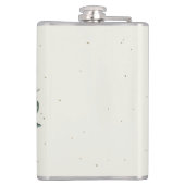 Flasques Couronne de baies de neige et d'eucalyptus Mariage (Dos)