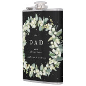 Flasques Couronne de snowberry et d'eucalyptus pour mariage (Gauche)