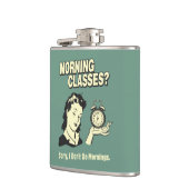 Flasques Cours du matin : Je ne fais pas le matin (Gauche)