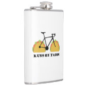 Flasques Courses sur des tacos (Droite)