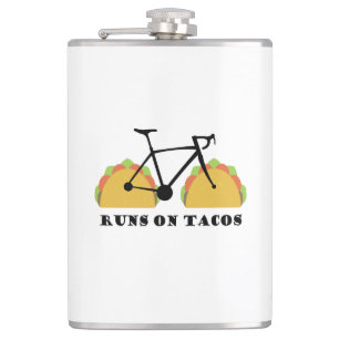 Flasques Courses sur des tacos