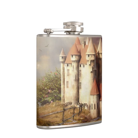 Flasques Courte médiévale du château (Droite)