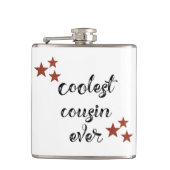 Flasques Cousin noir et rouge le plus froid jamais (Devant)