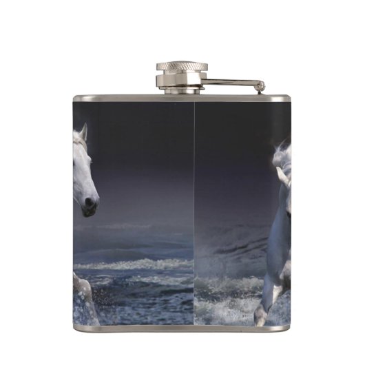 Flasques Coussin de chevaux au galop (Dos)