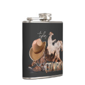 Flasques Cowboy à cheval bottes occidentales casquette de c (Droite)