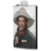 Flasques Cowboy espagnol Ranchero dans le Vieux-Ouest Saloo (Gauche)