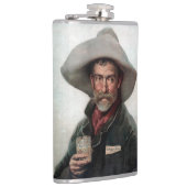 Flasques Cowboy espagnol Ranchero dans le Vieux-Ouest Saloo (Droite)