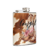 Flasques Cowgirl Brown Cowboy western Cowboy Boots (Droite)