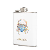 Flasques Crabe de Cancer d'aquarelle (Gauche)